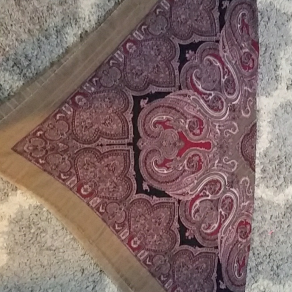 NWOT Beautiful multi color scarf